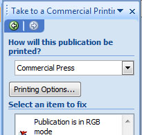 converting publisher to pdf problems
