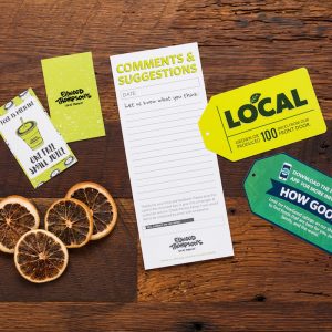 PRINTING CUSTOM COMMENT CARDS