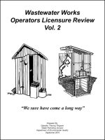 Wastewater Licensure Review Vol. 2