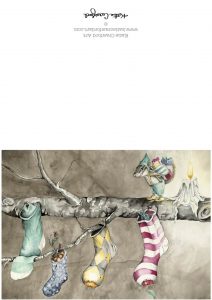 holiday greeting cards by Katie Crawford