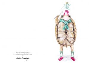 holiday greeting cards by Katie Crawford