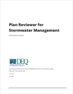 Plan Reviewer for Stormwater Management Participant Guide (Color)